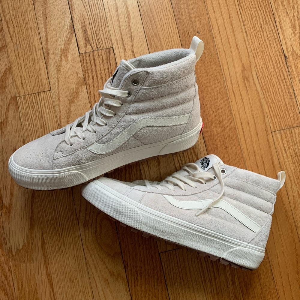 Vans marshmallow MTE high tops
